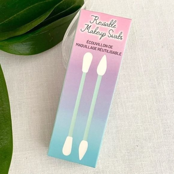 Ace Beauté Serenity Eyeshadow Palette & Aria Reusable Makeup Swabs New - Picture 7 of 8